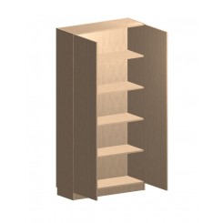 Tall Cupboard with Double Doors 